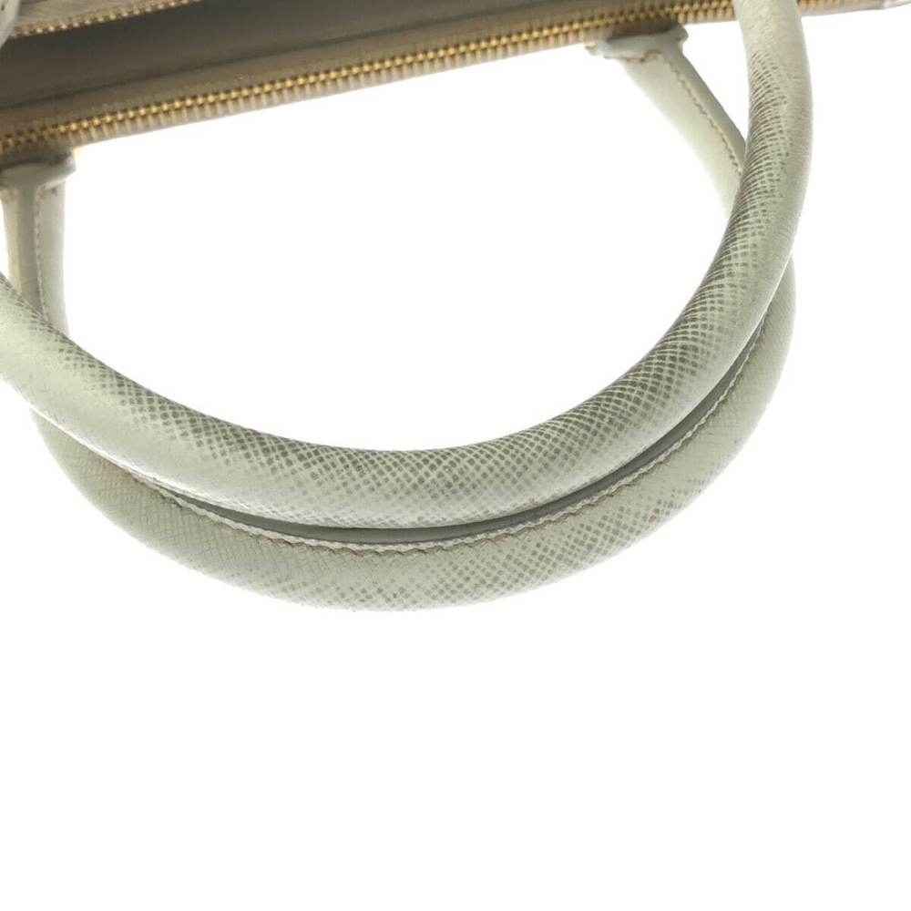 Auth Prada Galleria Small Bag White #83915P54B - Picture 13 of 14